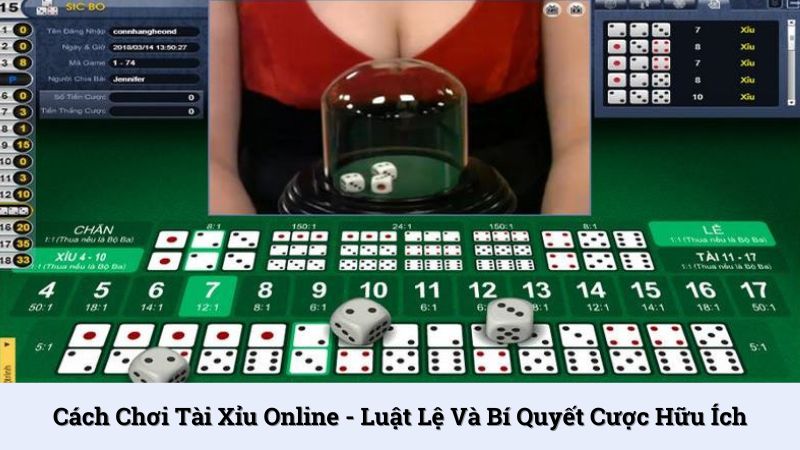Cách chơi tài xỉu online - Luật lệ và bí quyết cược hữu ích