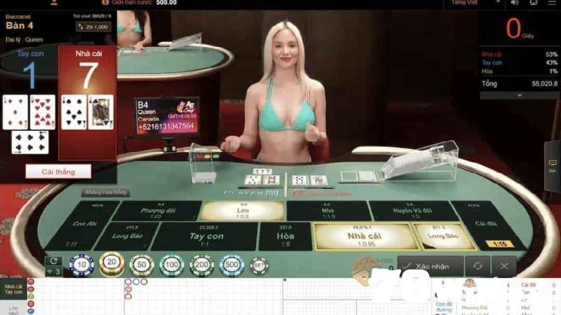 Sảnh AE Casino hấp dẫn tại Live Casino Vibet