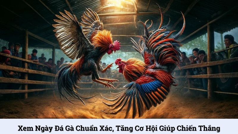 Xem ngày đá gà chuẩn xác, tăng cơ hội giúp chiến thắng